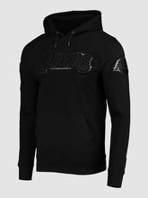 Los Angeles Lakers Triple Gloss Hoodie Black